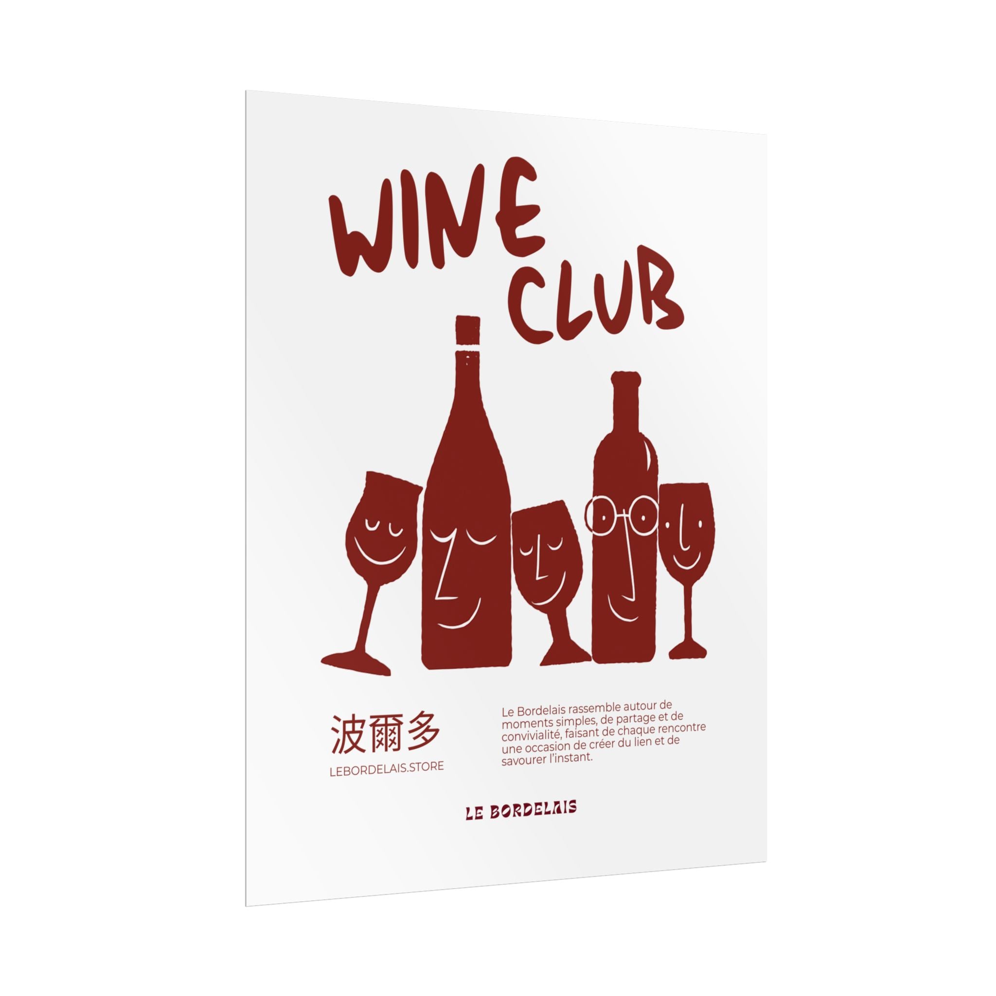 Affiche - "Wine Club"