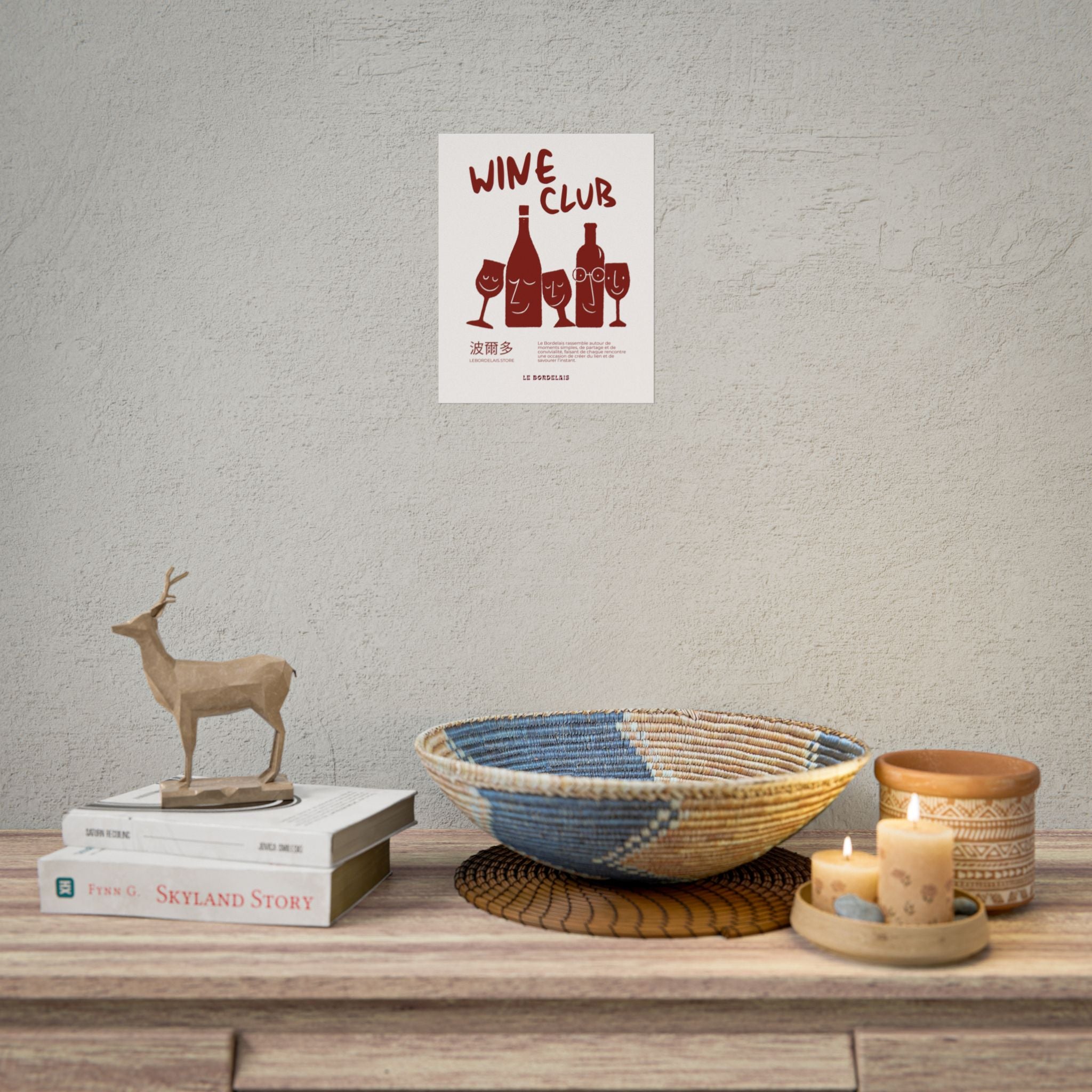 Affiche - "Wine Club"