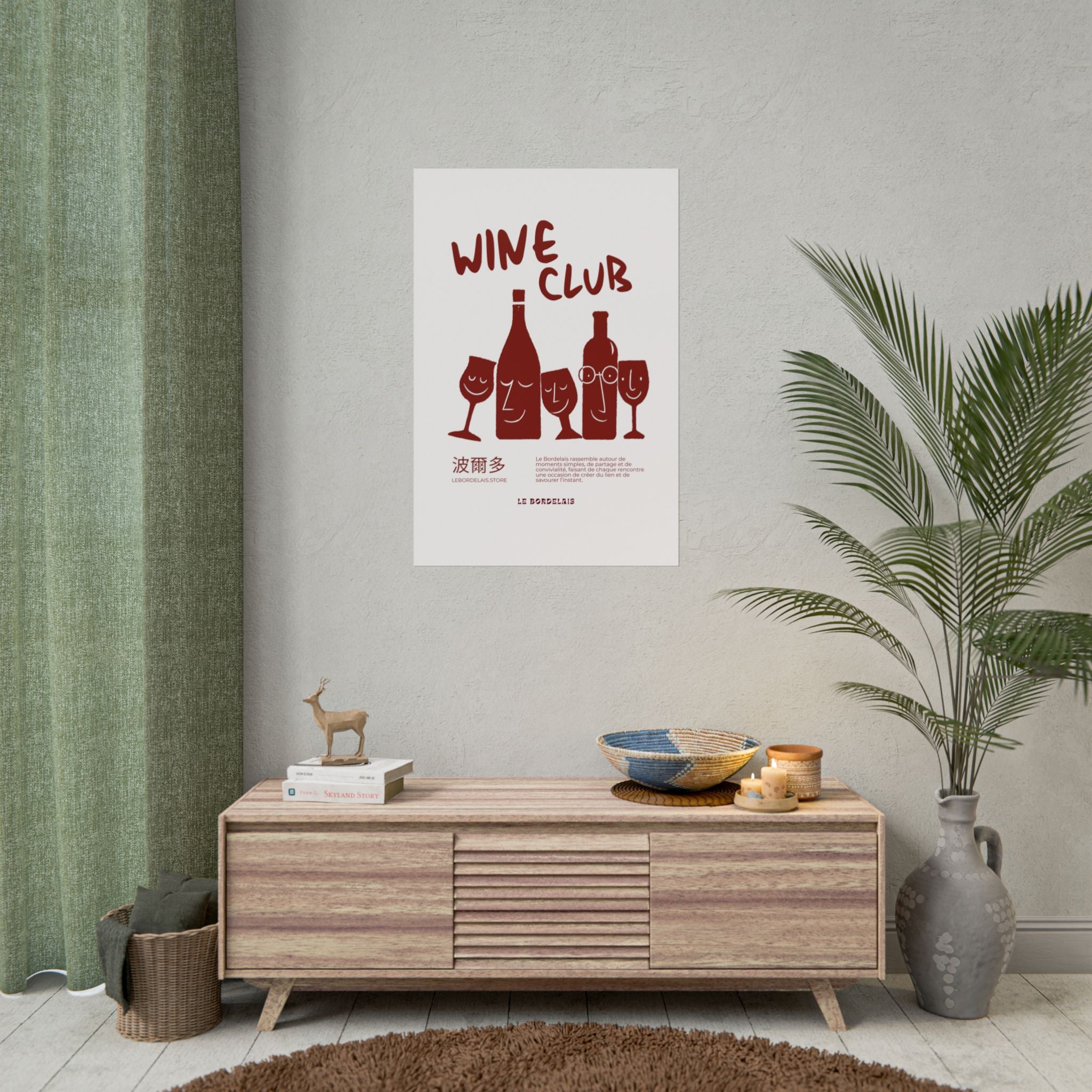 Affiche - "Wine Club"